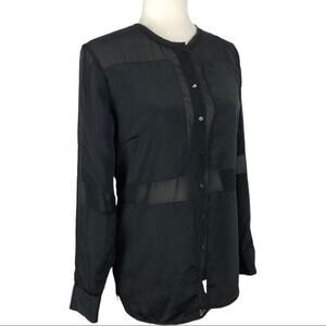 W118 By Walker Baker Benjamin Back Blouse Sheer XS